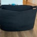 NEW Extra Large Rectangle Storage Basket, 23.6 x15.7 x14.1 Black Blanket Basket