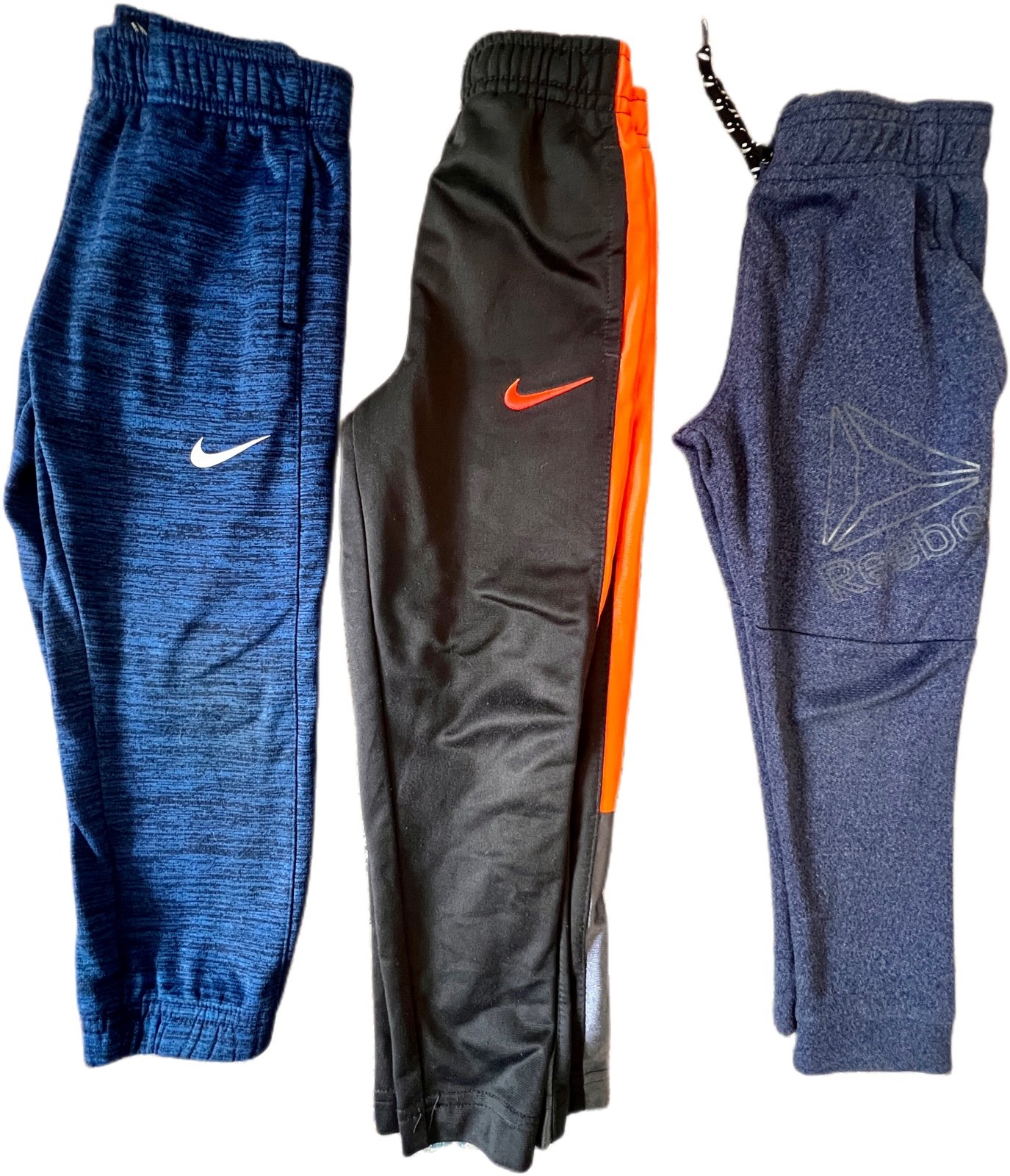 Lot of Nike + Reebok boys 4T pants, 4T sweatpants