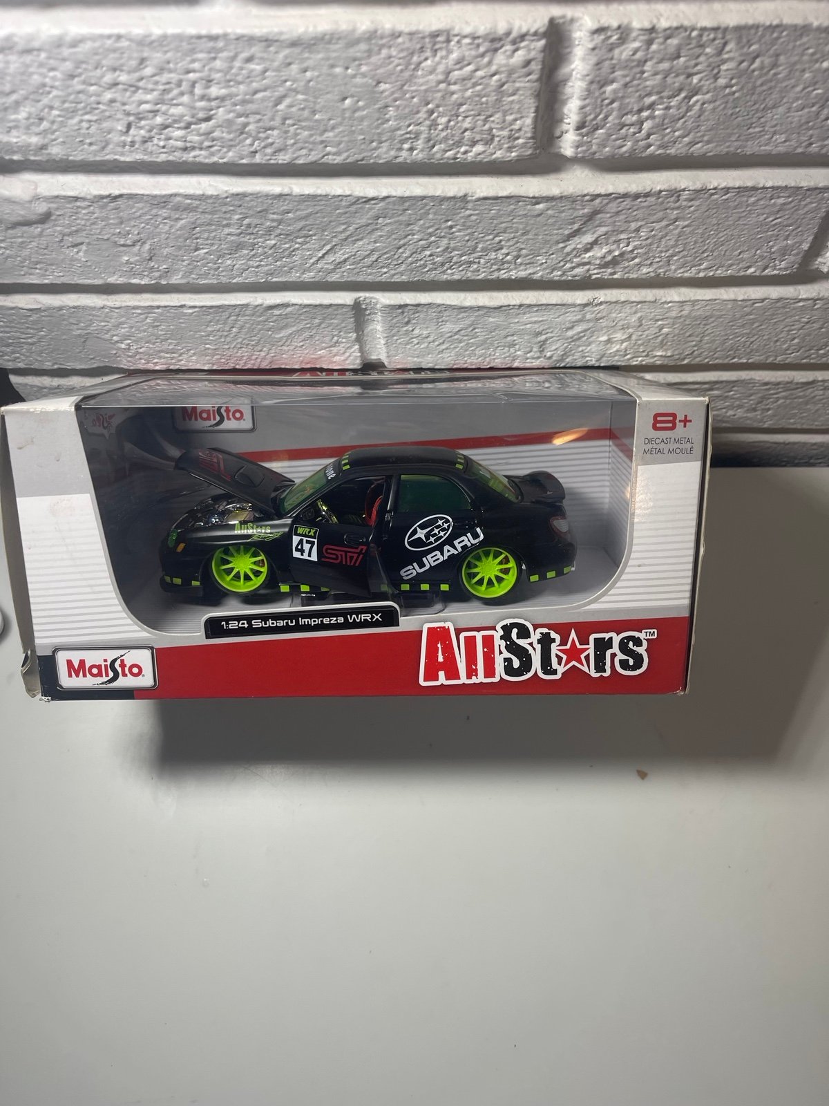 Maisto All Stars 1/24 Scale Diecast Car Subura Impreza WRX