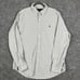 Ralph Lauren Dress Shirt Mens XL White Blue Plaid Classic Fit Button Down