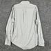 Ralph Lauren Dress Shirt Mens XL White Blue Plaid Classic Fit Button Down