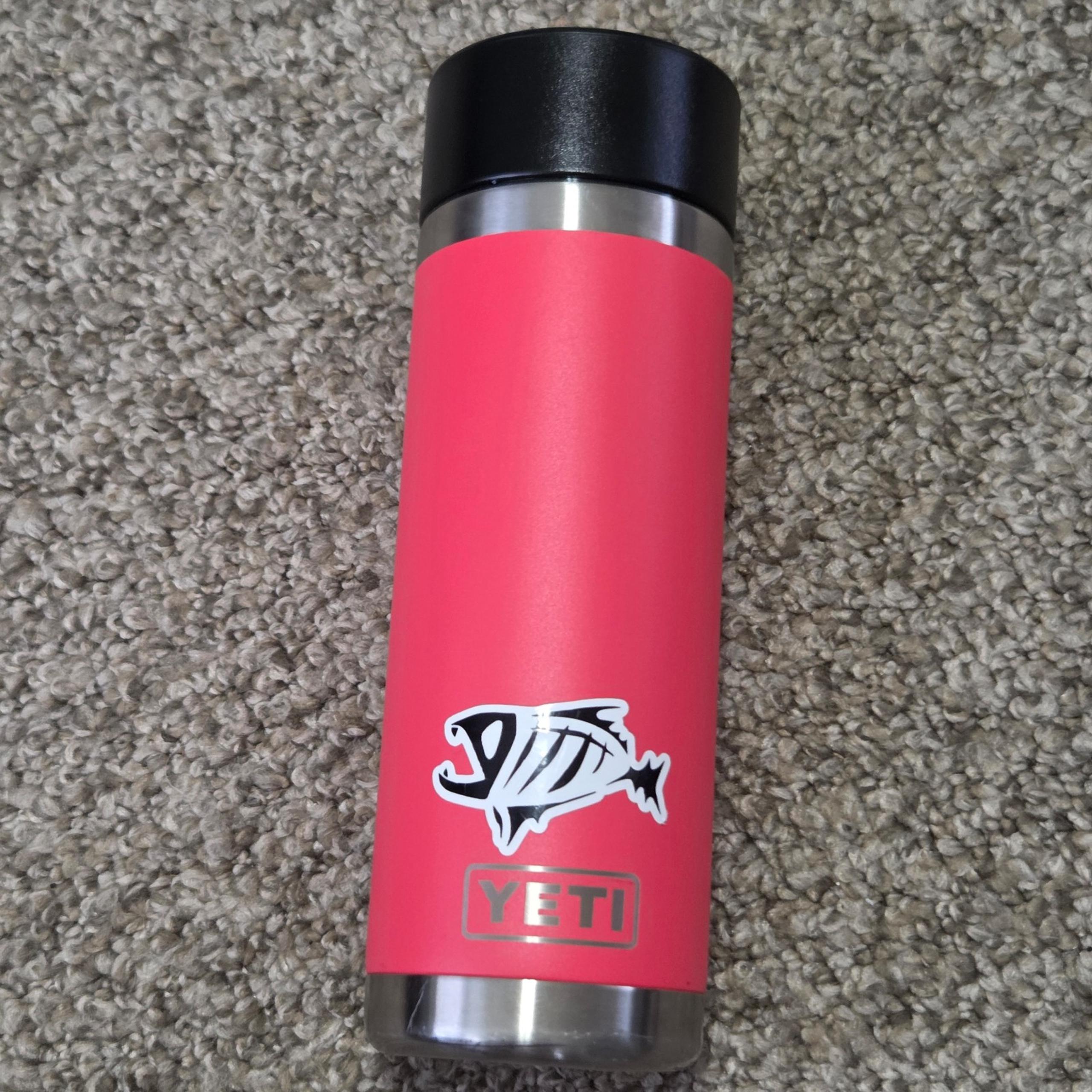 Yeti Rambler 18 oz Hotshot Cap Tropical Pink