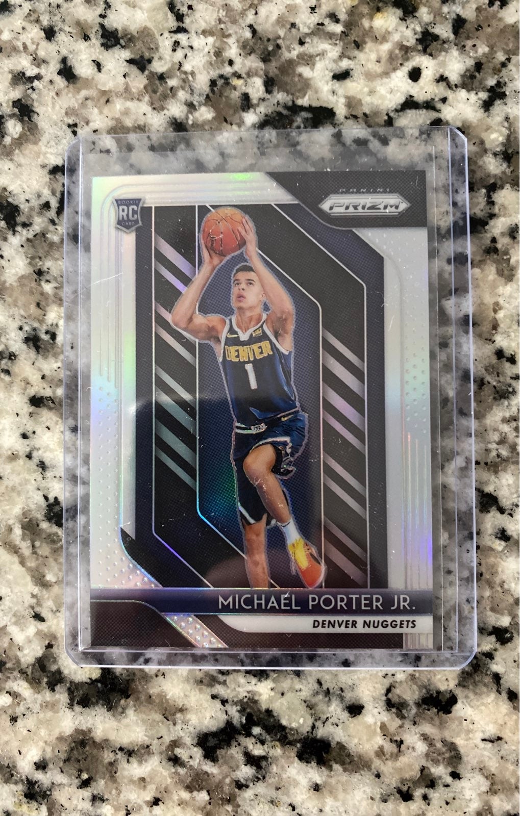 Michael Porter jr silver Prizm rookie