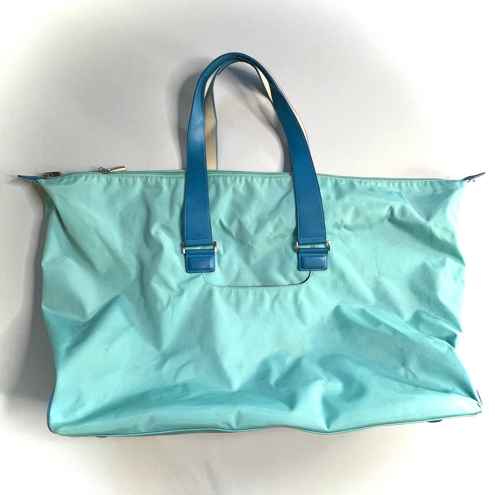 Tumi cargo series weekend bag light blue