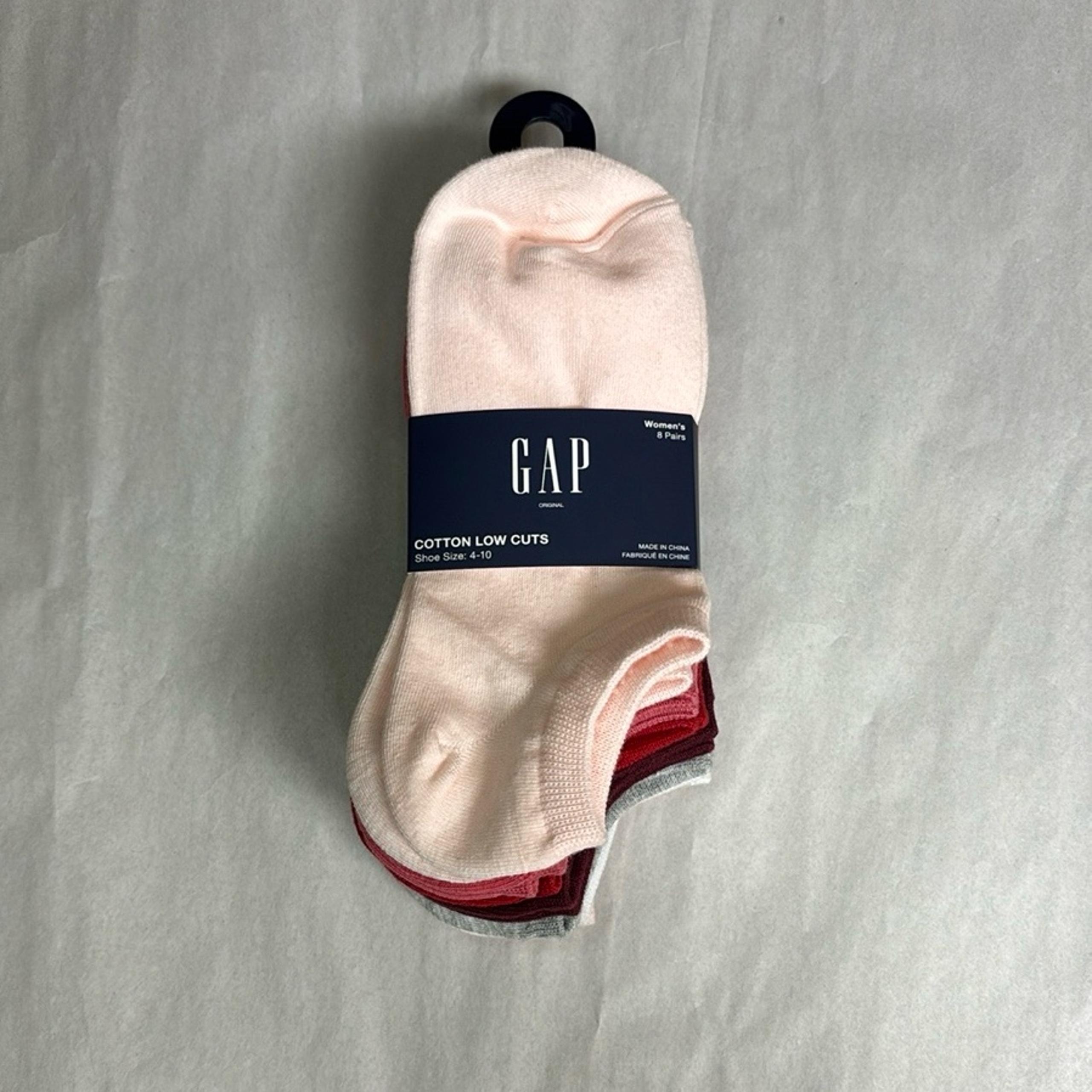 New Gap Socks Women’s 8 Pairs Women’s Multicolor Cotton Low Cut Casual Socks