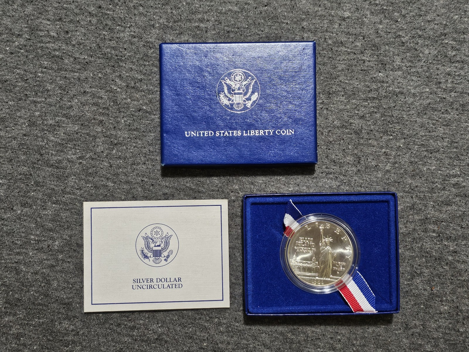 1986 Ellis Island Commemorative Silver Dollar
