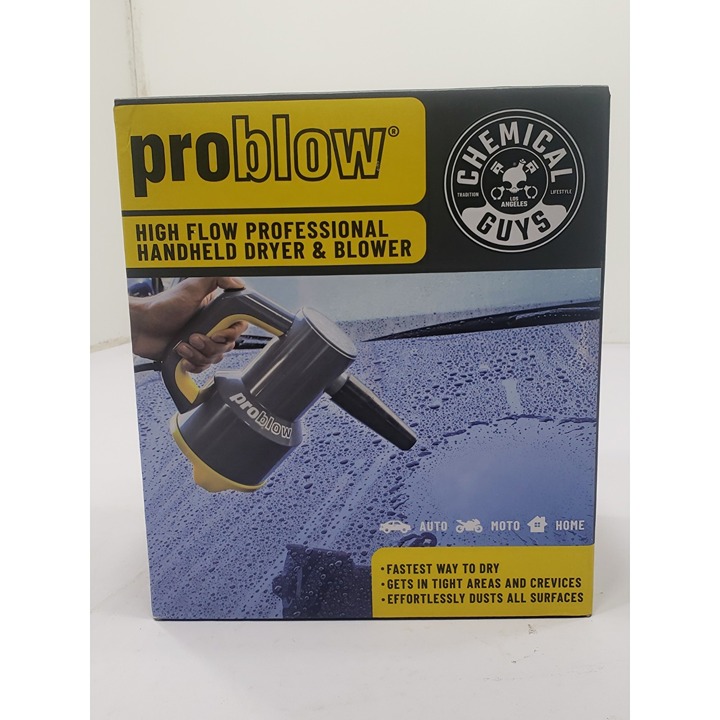 Chemical Guys Problow High Flow Professional Handheld Dryer & Blower Auto Moto