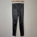 Theory Women’s Bristol 100% Lambskin Leather Pull On Leggings Pants Black Size 4