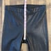 Theory Women’s Bristol 100% Lambskin Leather Pull On Leggings Pants Black Size 4