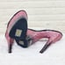 Size 11 Adore 708SS Pink Hologram Ombre Platform Shoes Sandals 7 High Heel Shoe