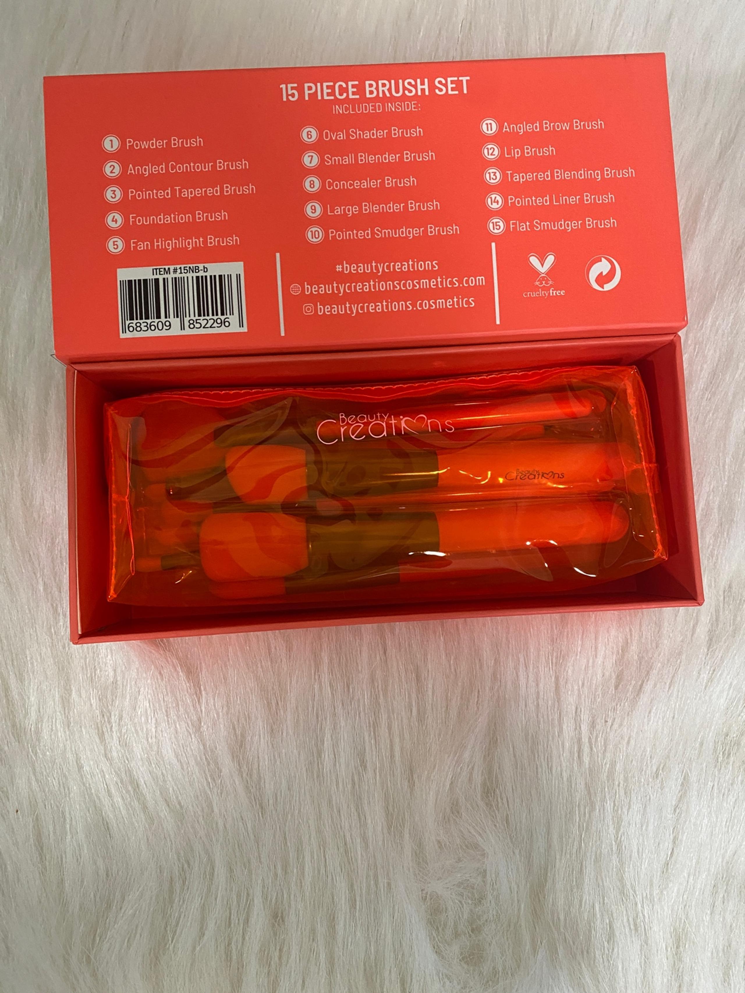 Beauty Creations Dare to be Bright  15 piece Brush Set