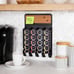 Mind Reader Single Serve Pod Organizer, Wall Mount, 20 Pod Capacity
