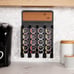 Mind Reader Single Serve Pod Organizer, Wall Mount, 20 Pod Capacity
