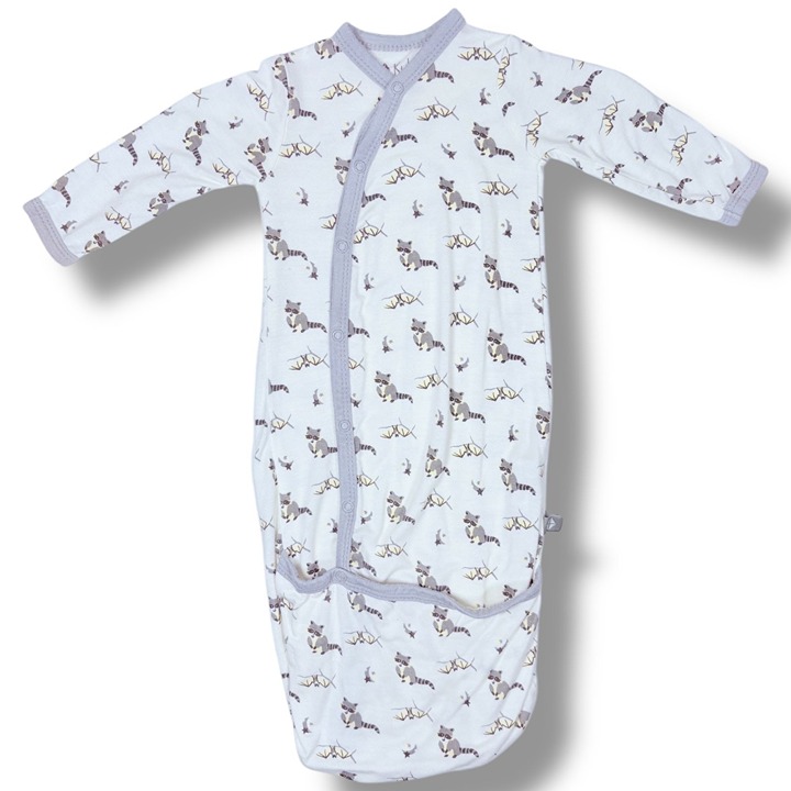 Kyte Baby Bamboo OG Snap Retired Twilight Print Bundler Layette Sack Gown 0-3m