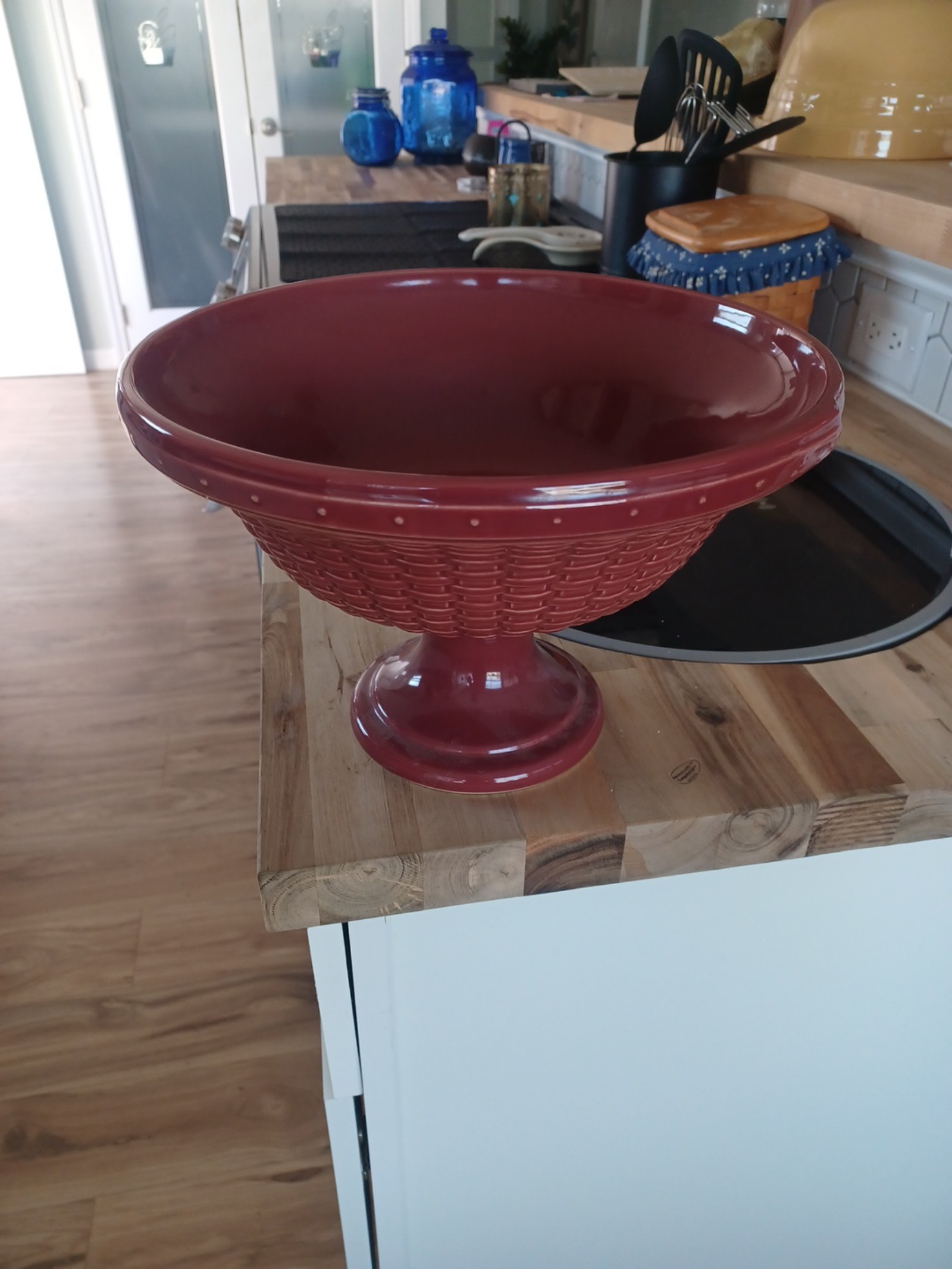 Longaberger compote bowl