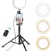 8 Selfie Ring Light with Tripod Stand