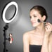 8 Selfie Ring Light with Tripod Stand