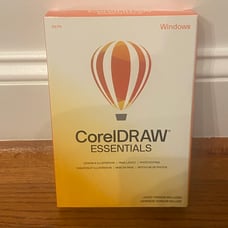 CorelDraw Essentials Graphic Design Software Windows New Retail Version