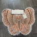 Spring Butterfly Beaded Placemats set of 4