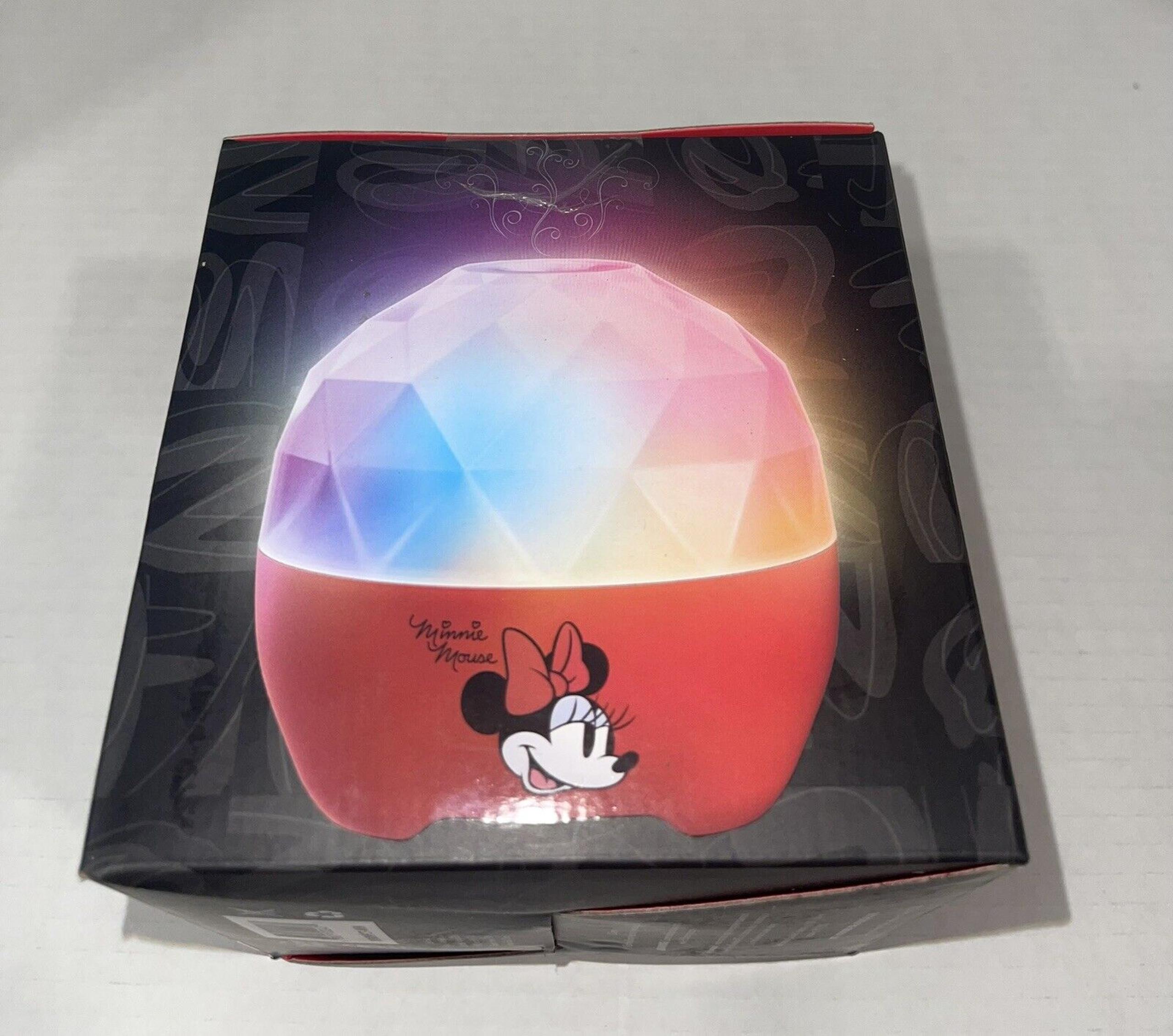 Minnie Mouse Wireless Bluetooth Speaker & Aroma Diffuser w/LED Lights Disney