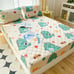 3pcs/set Waterproof Fitted Sheet Set Printed Series Ultrasonic Fitted Sheet Cart