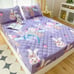 3pcs/set Waterproof Fitted Sheet Set Printed Series Ultrasonic Fitted Sheet Cart