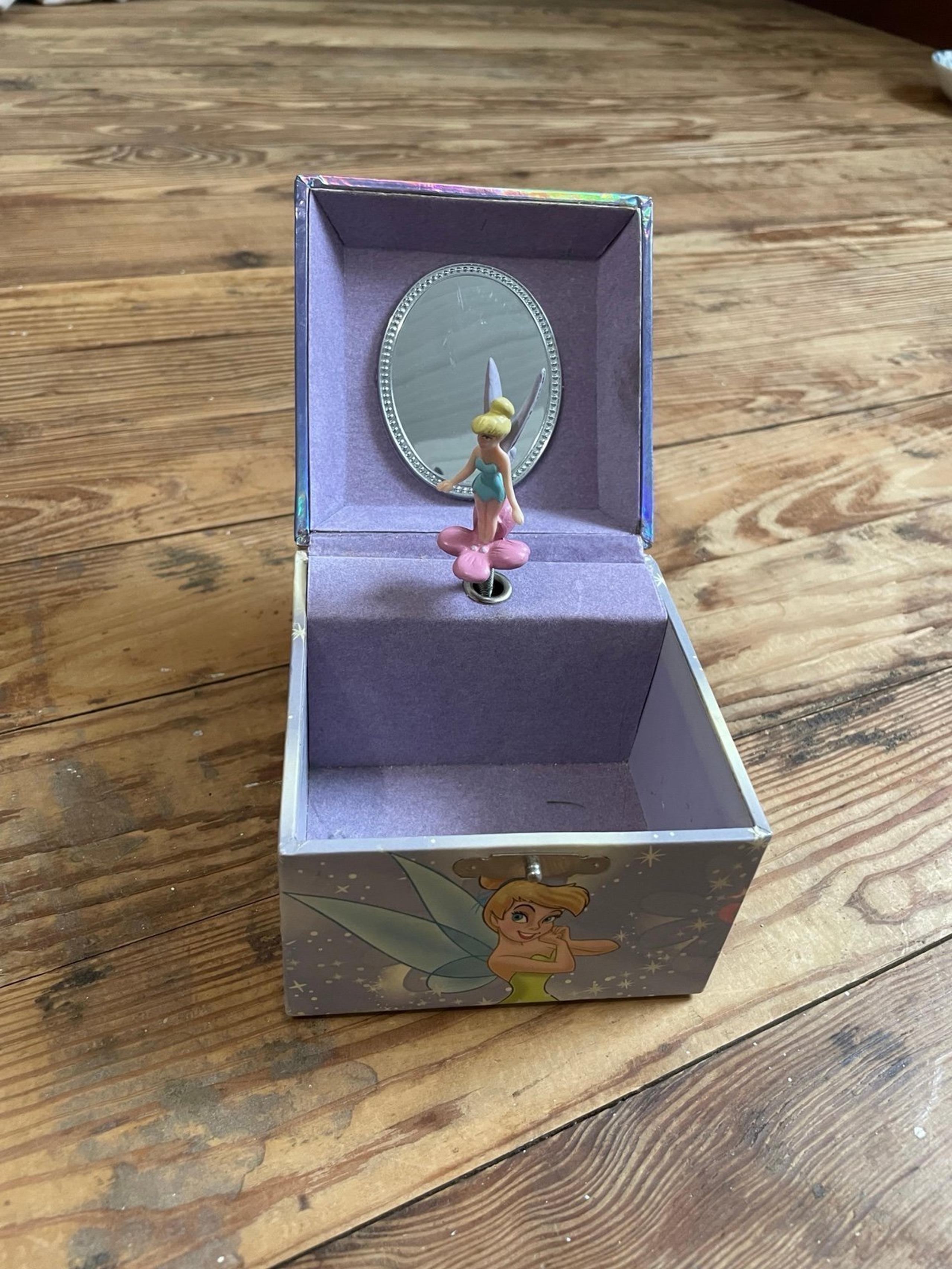 Disney Tinkerbell You Can Fly! Music Box Purple