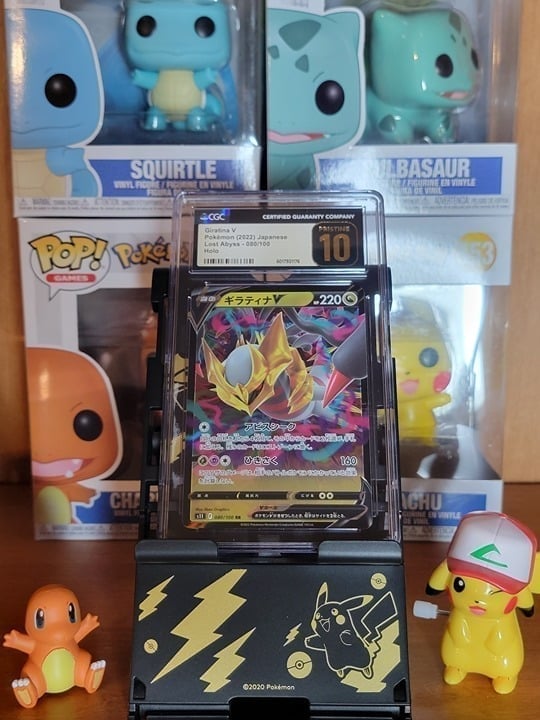 Giratina V Lost Abyss - 080/100 Holo, CGC Pristine 10