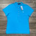 Polo Ralph Lauren Women’s Slim Fit Stretch Polo Turquoise Size XL NWT