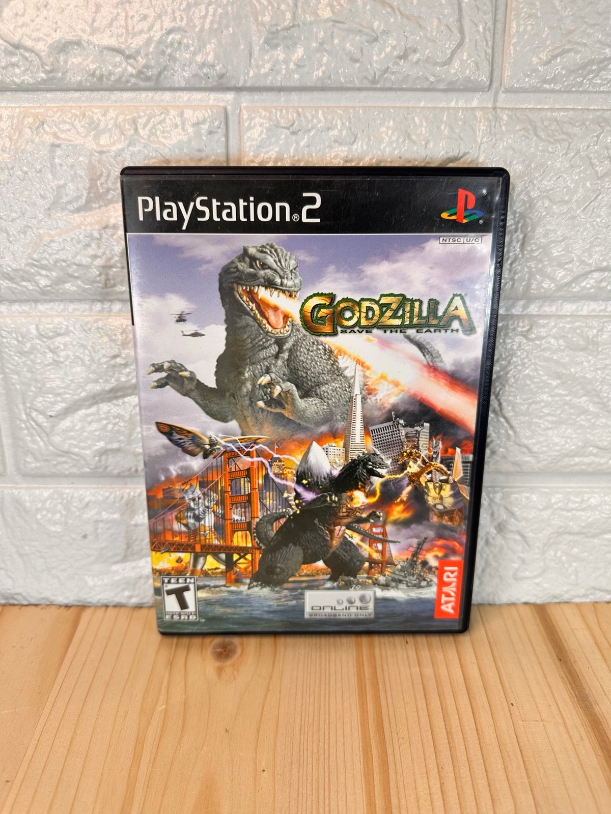 PlayStation 2 PS2 Godzilla: Save the Earth
