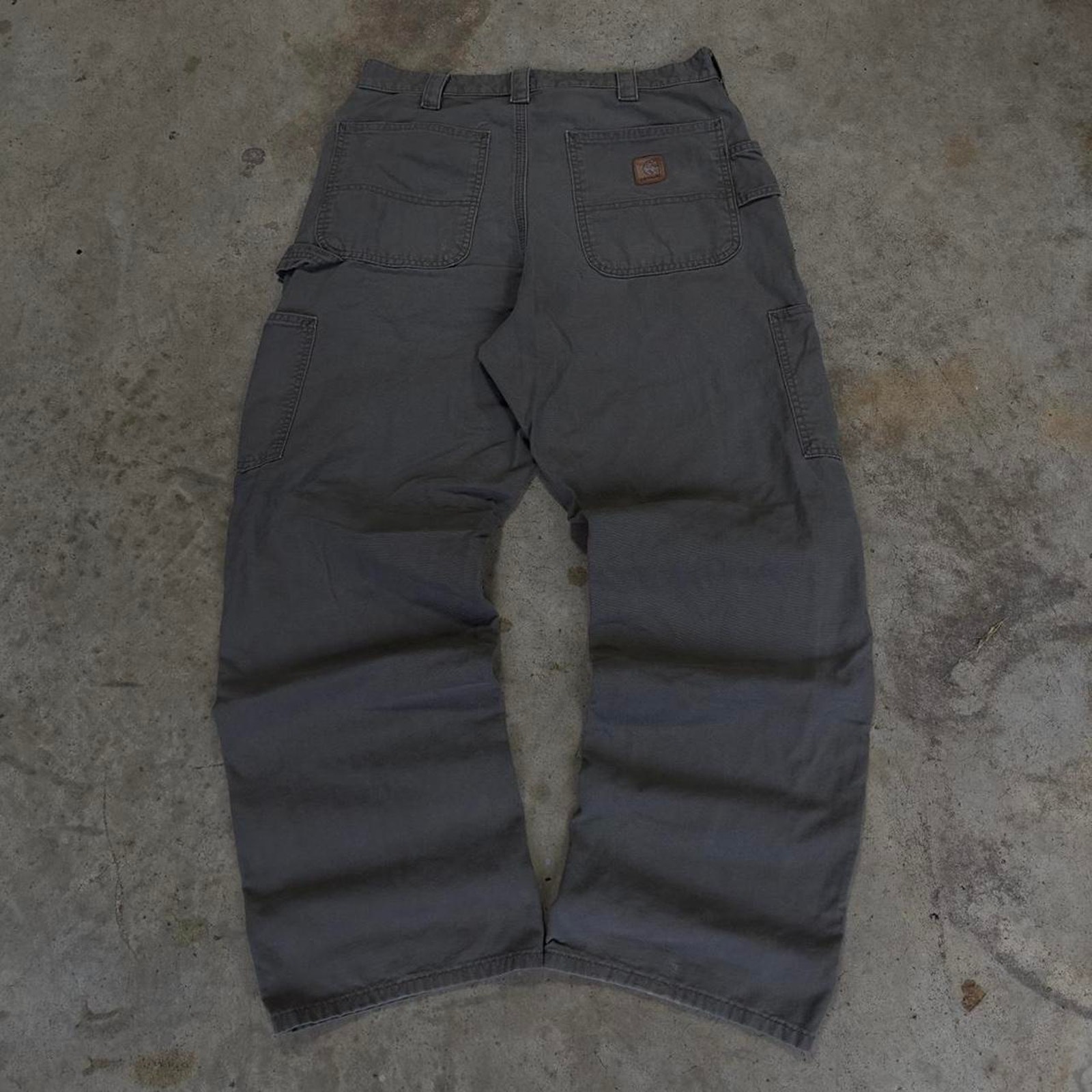 Y2k Carhartt Chocolate Brown Loose Fit Carpenter Pants