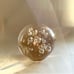 Blown Glass Bubble Sphere + LED Light