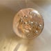 Blown Glass Bubble Sphere + LED Light
