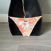Triangl beautiful velvet floral string top and bottom set.