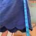 Lilly Pulitzer Navy Blue Colette Scallop Hem Skort Skirt