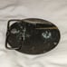 Vintage Bulldog Knives Hand Made Belt Buckle Bronze two fighting dogs