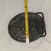 Vintage Bulldog Knives Hand Made Belt Buckle Bronze two fighting dogs