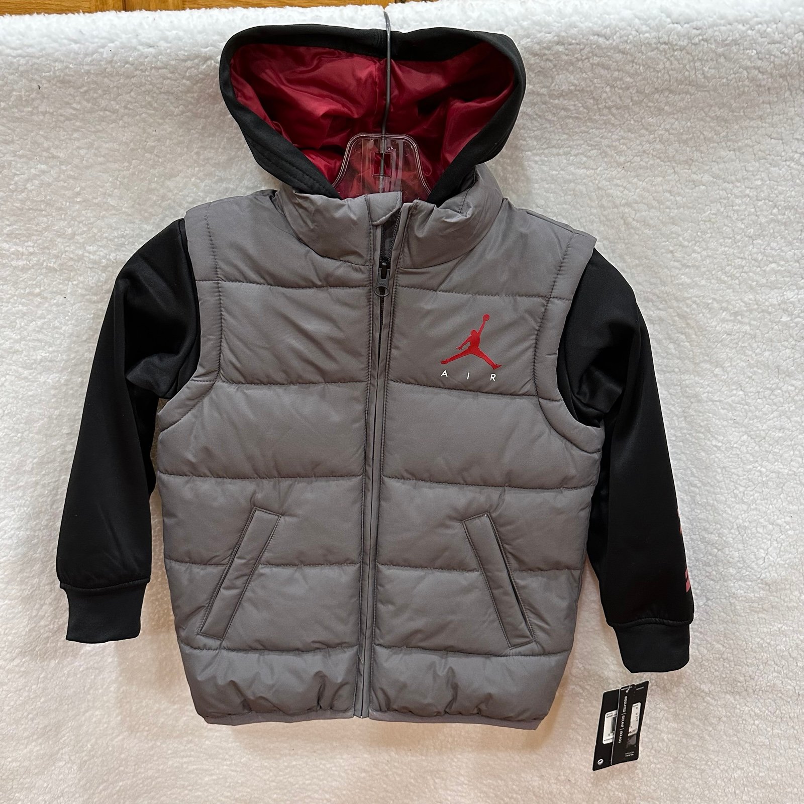 Grey vest jacket online