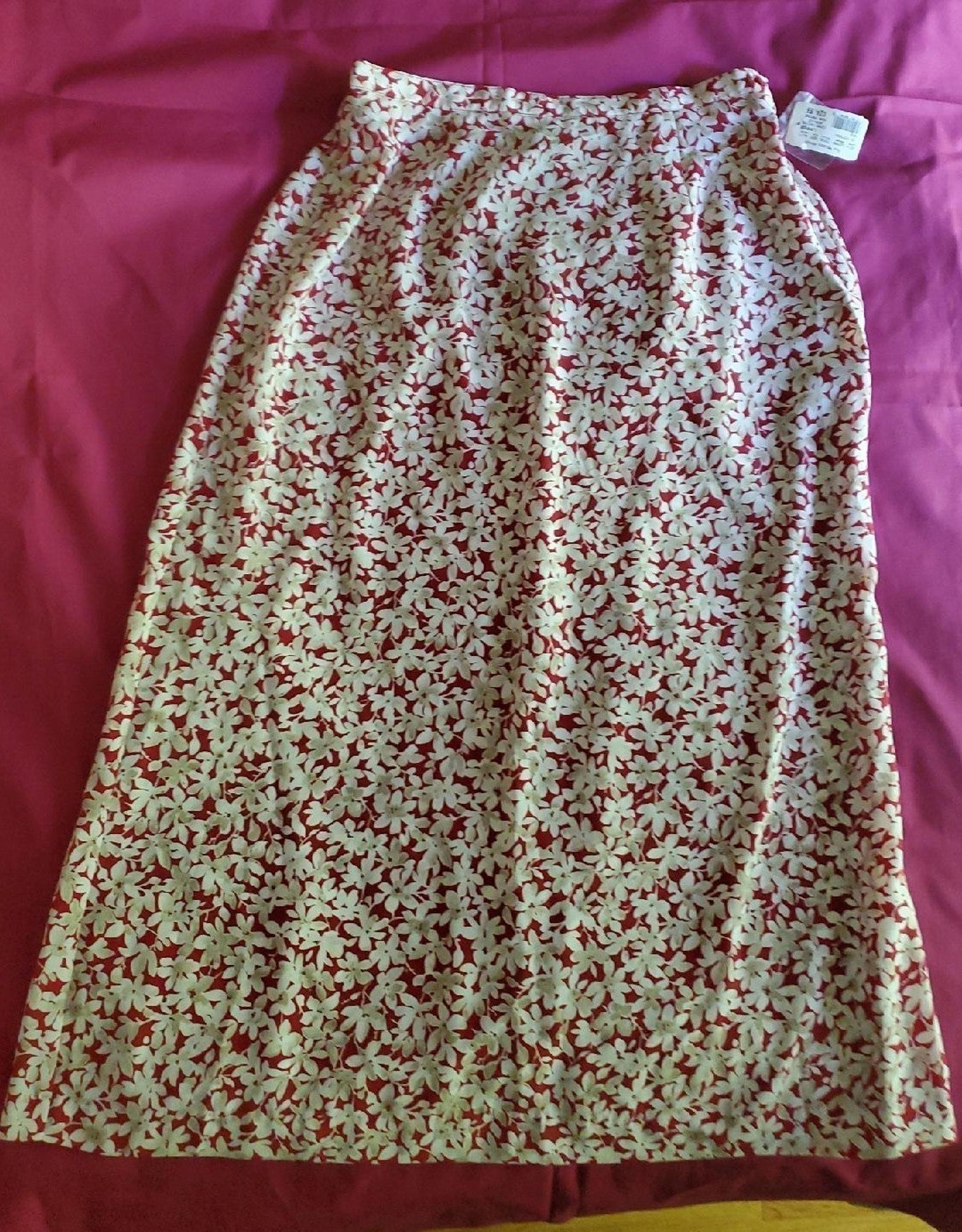 Vintage Van Huesen floral maxi skirt