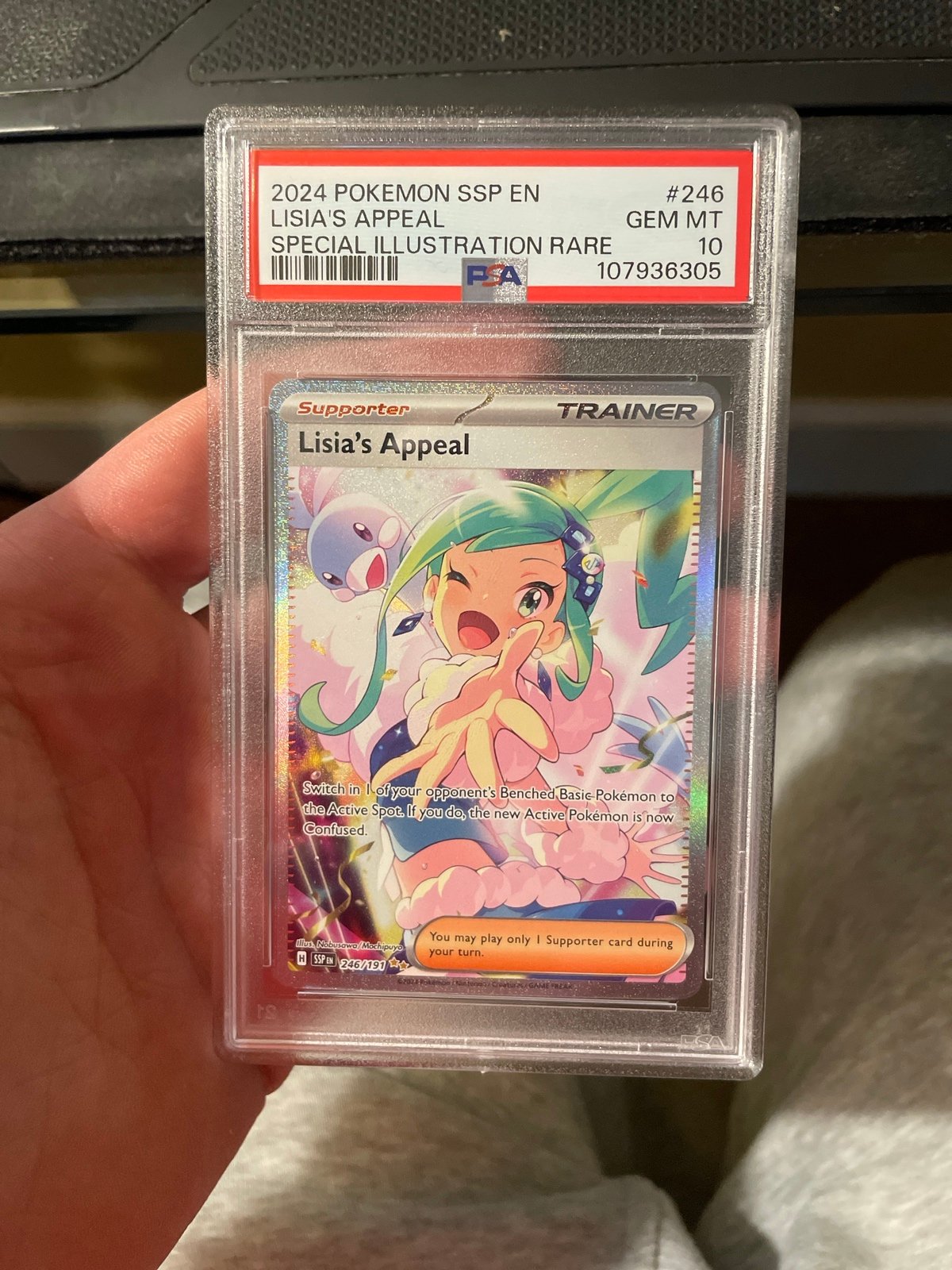 PSA10 lisia’s appeal