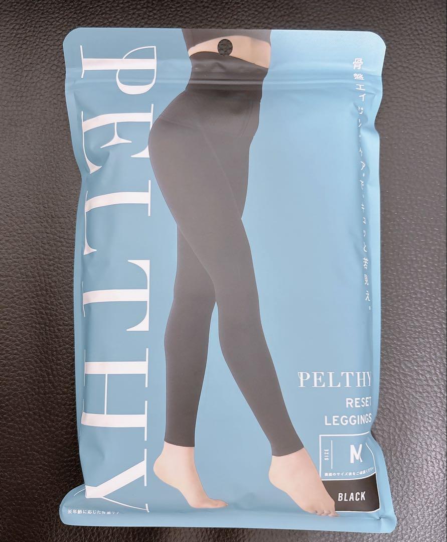 リニューアル版 PELTH RESET LEGGING LL
 2点セット PELTHY RESET LEGGINGS L Black, 2-Pack
