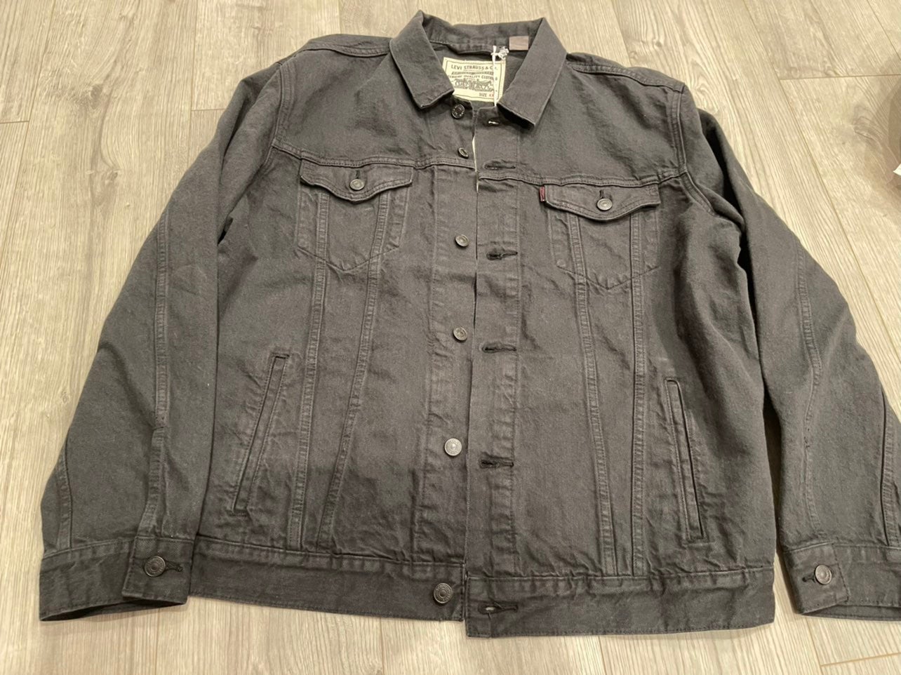 LEVI'S WELLTHREAD TRUCKER JACKET XXL 19