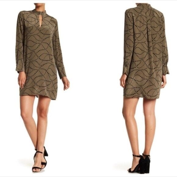 Equipment Cadence Silk Star Print Dress