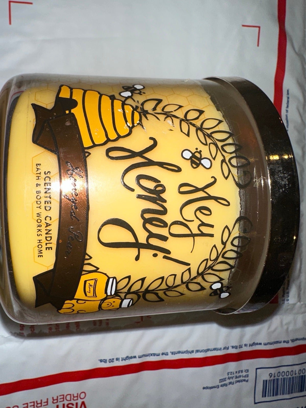 Bath and Body Works Hey Honey Honeyed Pear rare candle