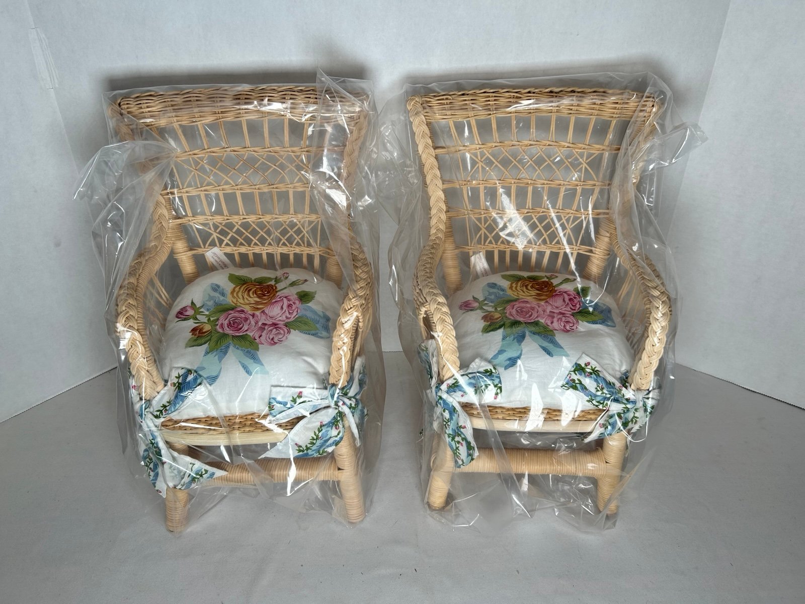 American Girl Samantha’s Wicker Table and Chairs