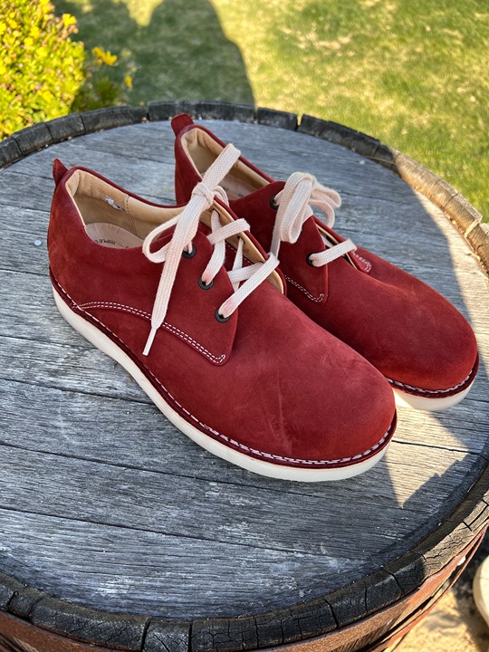 Samuel Hubbard - Free Un-Sneaker Shoes - Suede - Rust Nubuck - Size 9.5