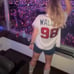 Morgan Wallen 98 Braves Bedazzled Jersey
