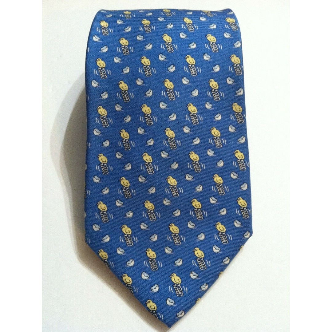 VINEYARD VINES MENS BLUE 100%SILK CLASSIC NECK TIE WIDTH: 3 5/8