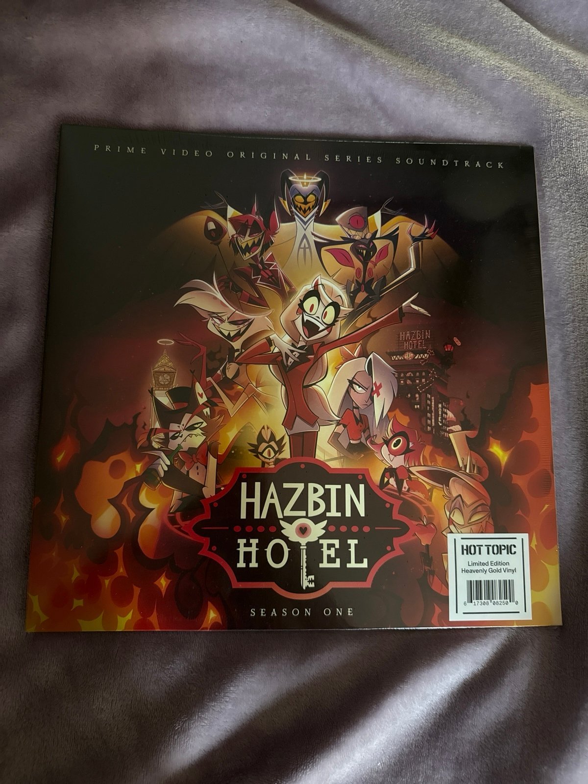 Hazbin Hotel Season 1 Vinyl Record Gold Hot Topic Limited Edition SEALED