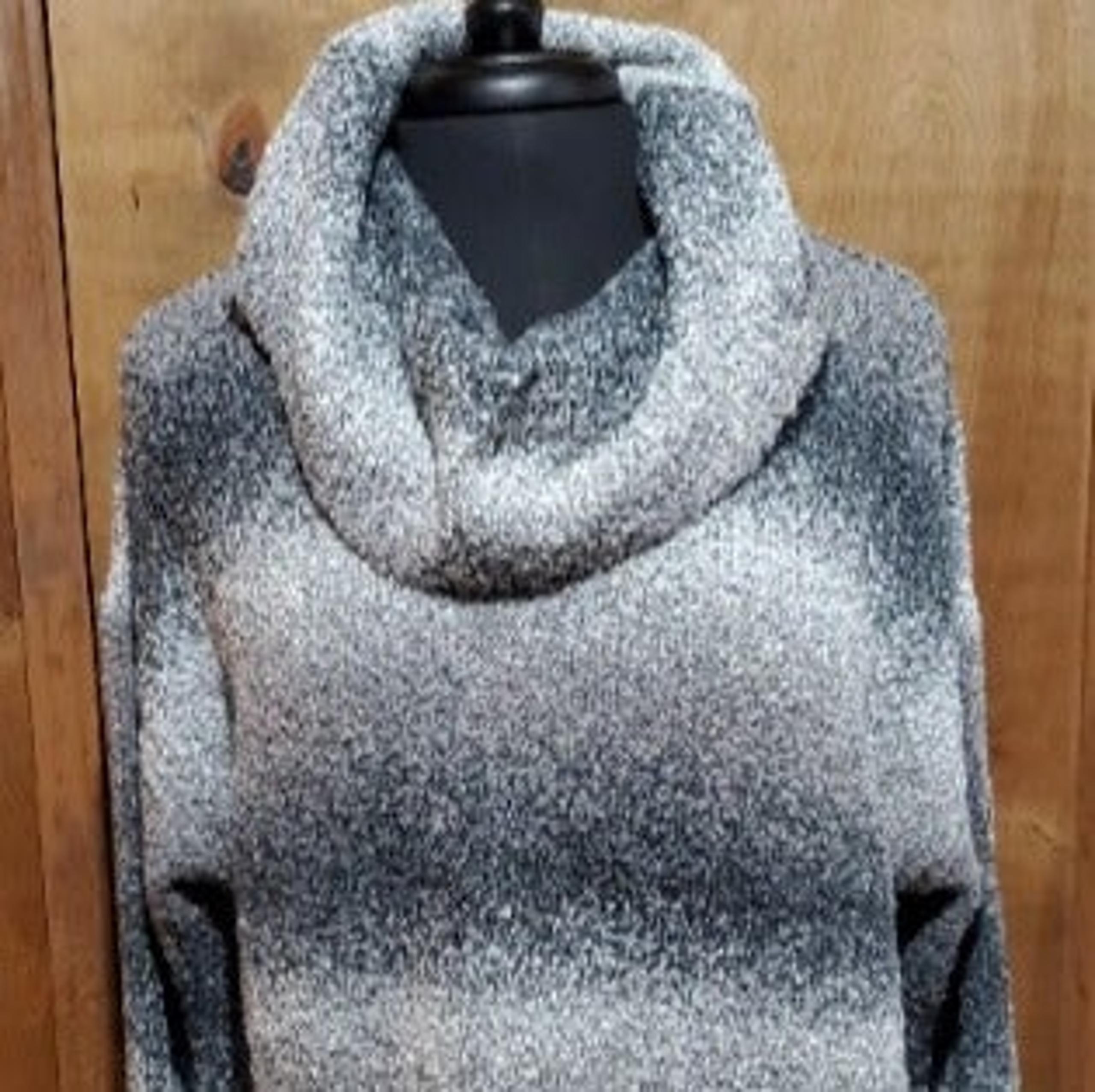 Style & Company Ombré Boucle Sweater